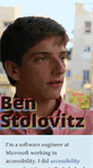 Mobile Screenshot of ben.stolovitz.com
